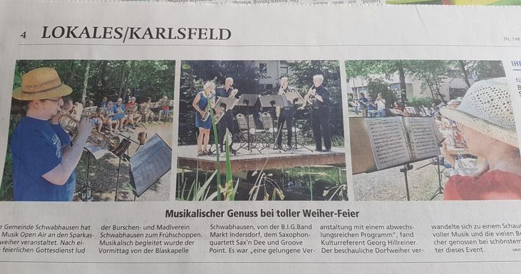 Weiherfeier Schwabhausen 24.06.2023
